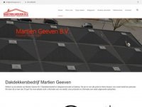 Martien Geeven B.V. Dakdekkersbedrijf en ...