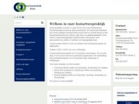 Screenshot van orion.praktijkinfo.nl