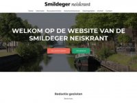 Screenshot van smildegerneiskrant.nl
