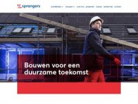 Screenshot van sprangers.nl