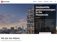 Screenshot van vanwijnen.nl