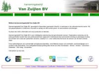 Screenshot van vanzuijlenbv.nl