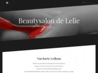 Screenshot van beautycenter-delelie.nl