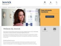 Screenshot van jenrick.nl