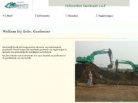 Screenshot van gardenier.info