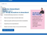 Screenshot van acousticonamersfoort.nl