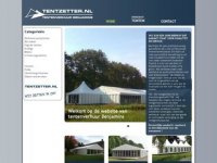 Screenshot van tentenverhuurbenjamins.nl