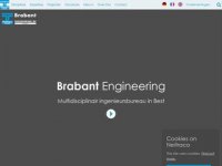 Screenshot van brabant-engineering.nl