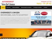 Screenshot van autobedrijfvandervenne.nl