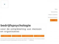 CONSTRUCT bedrijfspsychologie in de ...