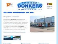 Screenshot van autobedrijfdonkers.nl
