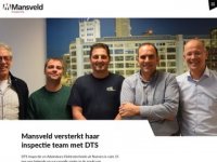 Screenshot van dts-service.nl