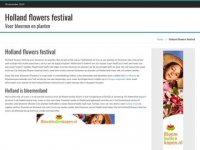 Screenshot van hollandflowersfestival.nl
