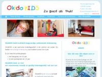 Screenshot van okidokids.nl