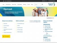 Screenshot van gezondheidscentrumopmaat.nl