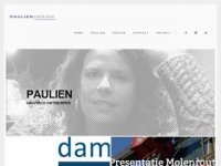 Screenshot van pauliendesign.nl
