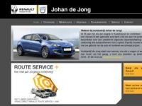 Screenshot van johandejong.nl
