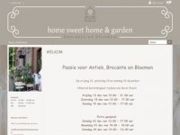 Screenshot van homesweethomeandgarden.nl