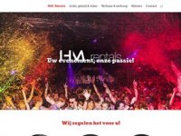 Screenshot van hmrentals.nl