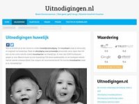 Screenshot van uitnodigingen.nl/uitnodiging-voorbeelden/huwelijk