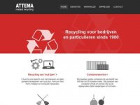Screenshot van attemametaalrecycling.nl