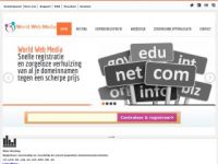 Screenshot van worldwebmedia.nl
