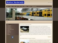 Screenshot van stationharderwijk.nl