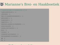 Screenshot van marianne-breiboetiek.nl