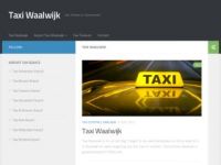 Screenshot van taxicentralewaalwijk.nl