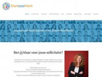 Screenshot van startvoorwerk.nl