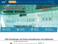 Screenshot van avb.nl