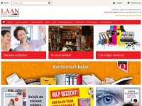 Screenshot van boekhandellaan.nl