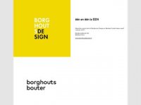 Screenshot van borghoutsdesign.nl