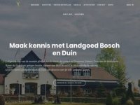 Screenshot van bosch-duin.nl