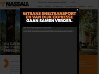 Screenshot van bts-transport.nl