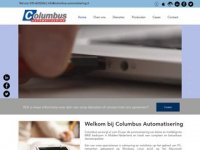Screenshot van columbus-automatisering.nl