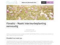 Screenshot van florabiz.nl