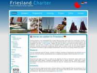 Friesland Charter zeilschepen / Segelschiffe